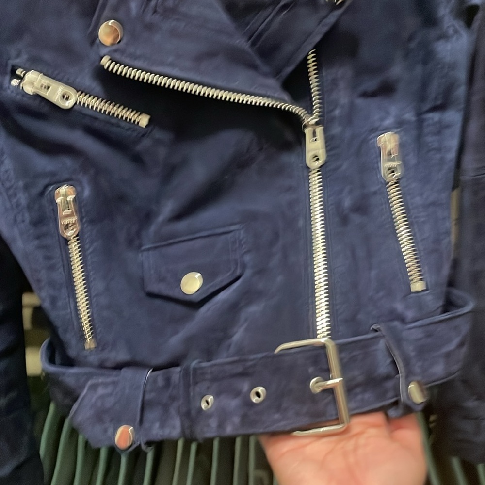 Vigoss Suede Moto Jacket - Picture 7 of 11